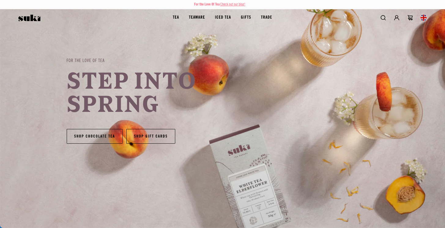 Website Enhancements for an F&B Brand